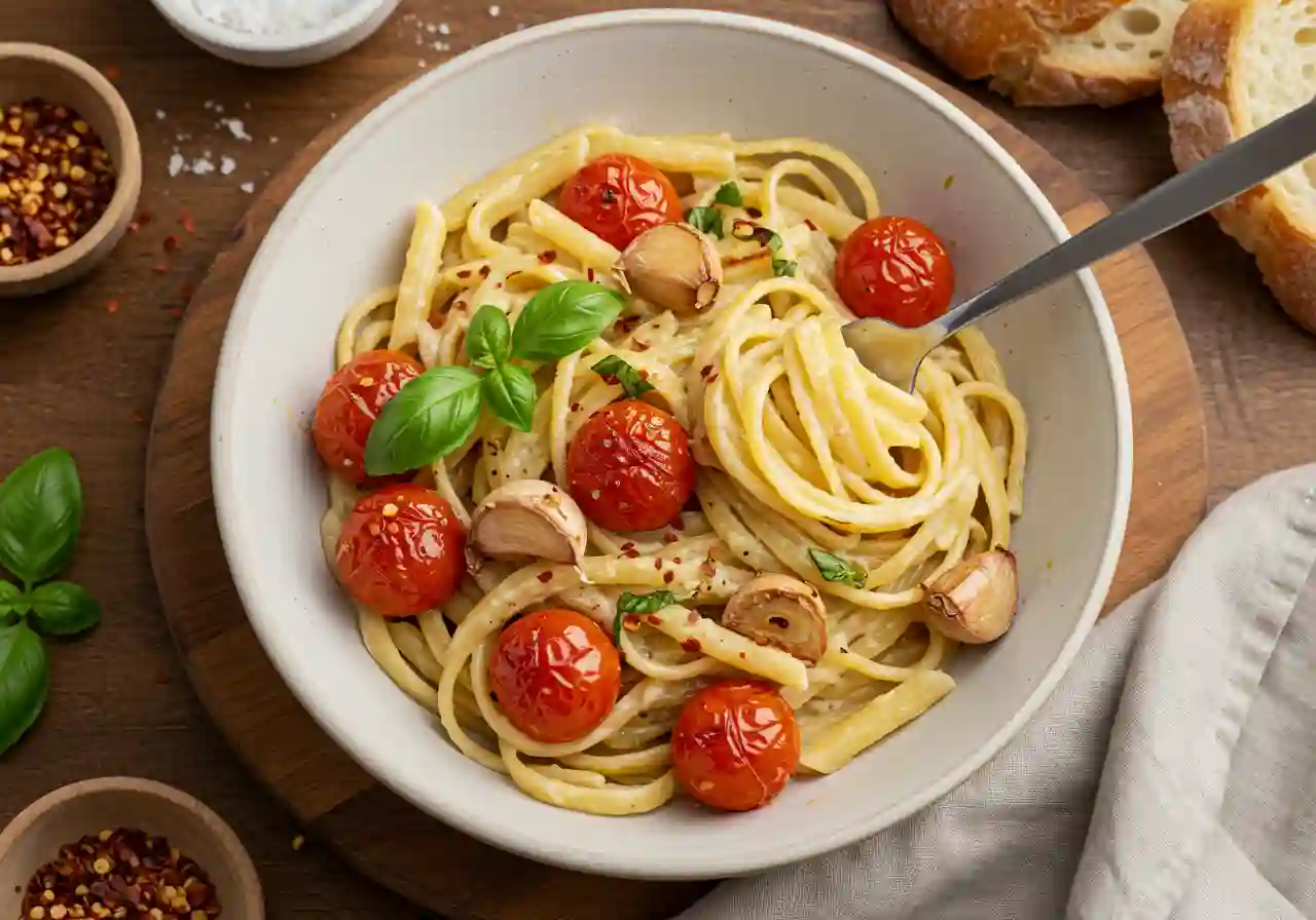 TikTok's Viral 4-Ingredient Boursin Pasta: Quick & Creamy Weeknight Meal